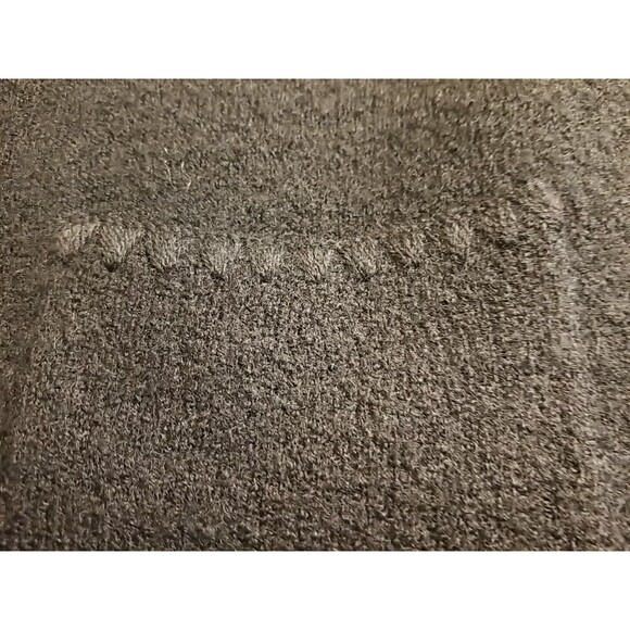 Vintage Squaw Valley Women's Medium Button 100% Wool Sweater Black Cardigan T31 - Picture 5 of 7